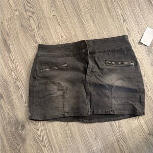 TCL Charcoal Mini Skirt